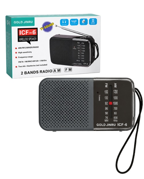 RADIO PORTATIL 2 BANDAS AM-FM