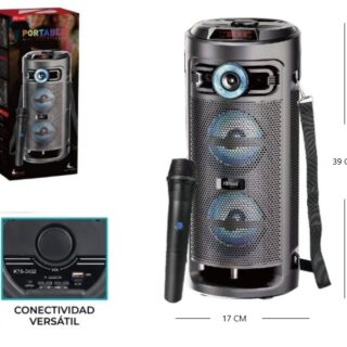 PARLANTE KARAOKE 4X2 C/MIC
