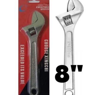 LLAVE FRANCESA 8" EN BLISTER