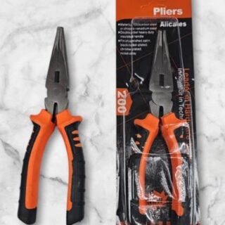 PINZA DE PUNTA 8" EN BLISTER
