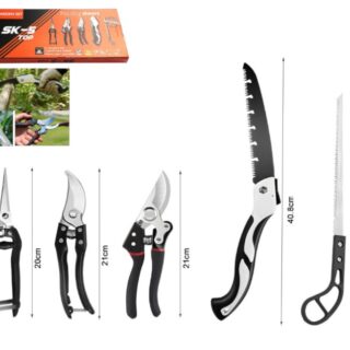 SET X 5 HERRAMIENTAS JARDINERIA
