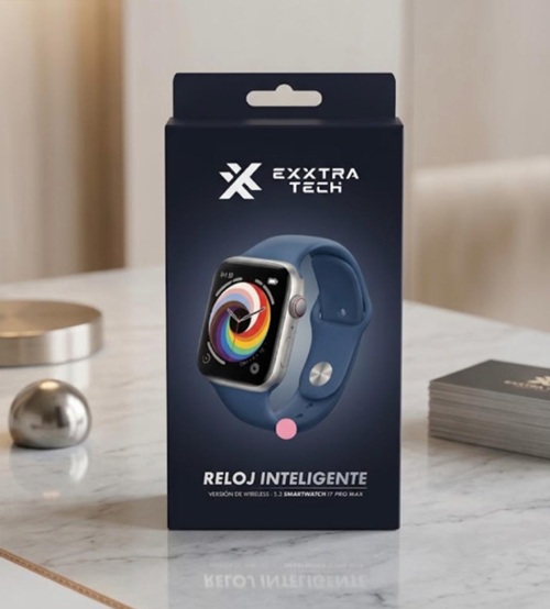 SMART WATCH EXXTRATECH CORREA SILICONA