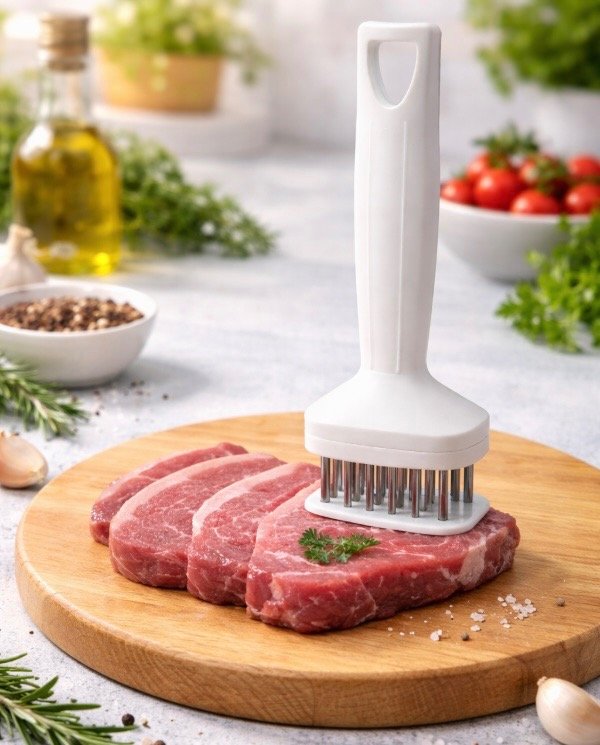 Tiernizador y ablandador de carne de acero inoxidable