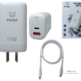 CARGADOR YCABLE 45W+ 20W