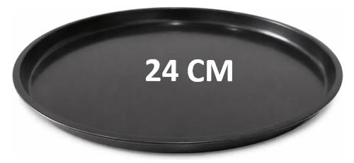 PIZZERA ASADORA TEFLONADA 24CM -