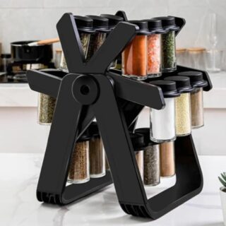 SET DE ESPECIERO ROTATIVO 18 PCS