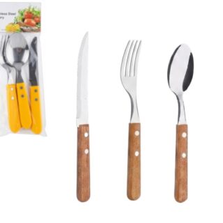 SET DE CUBIERTOS 3 PCS