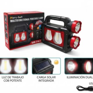 LINTERNA MULTIFUNCION CAMPING HNB-7718-2W