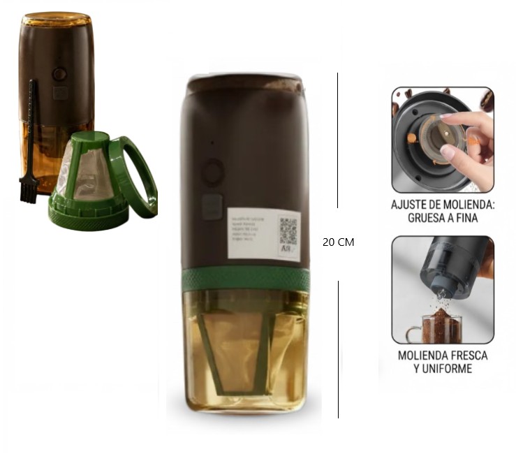 MOLINILLO DE CAFE ELECTRICO RECARGABLE