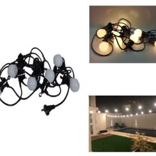 GUIRNALDA LUZ CALIDA X 10 FOCO 5 METROS