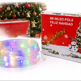 MANGUERA LED 5 METROS 50LED MULTICOLOR -