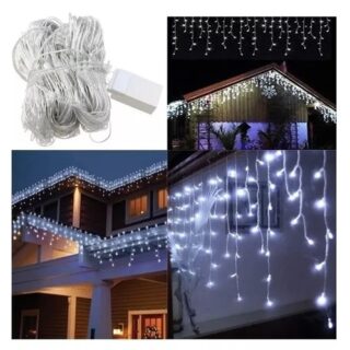 LUZ LED LLUVIA 100 LED BLANCA