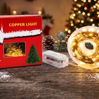 LUZ LED 20 METROS CALIDO 600 LED