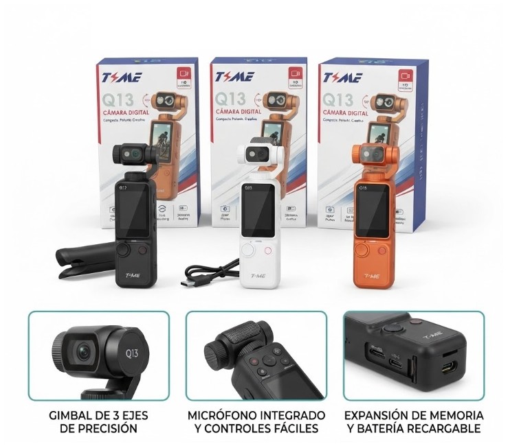 CAMARA PORTATIL PARA VLOGGING