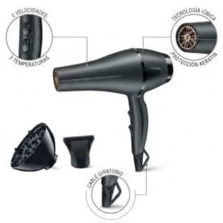 HOG0429 SECADOR DE PELO 2 EN 1 DIFUSOR 1600W