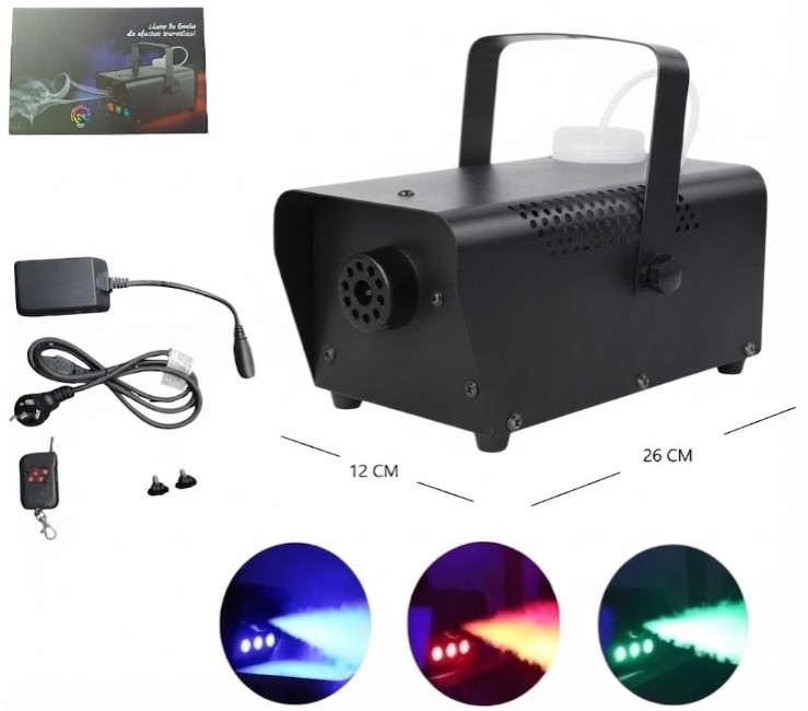 OG-F700 MAQUINA DE HUMO OGAN LED RGB 600W