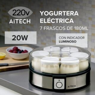 YOGURTERA AITECH 20W 7 FRASCOS