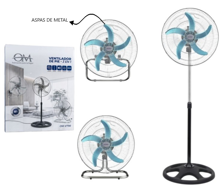 VENTILADOR 3 EN 1 18PLG 90W