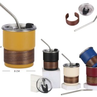 VASO TERMICO C/BOMBILLA 200ML